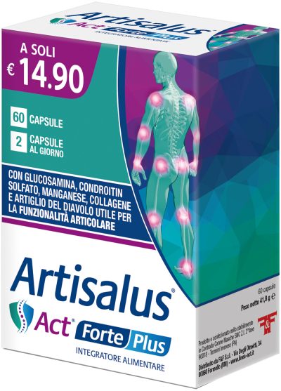 ARTISALUS ACT FORTE PLUS BY 60 CAPS