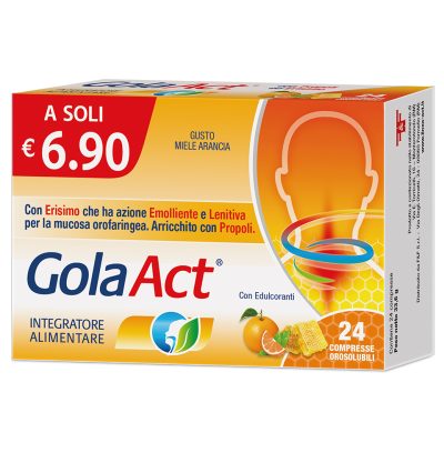 GOLA ACT - HONEY ORANGE FLAVOR BY 24 CAPS