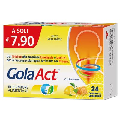 GOLA ACT - HONEY LEMON FLAVOR BY 24 CAPS