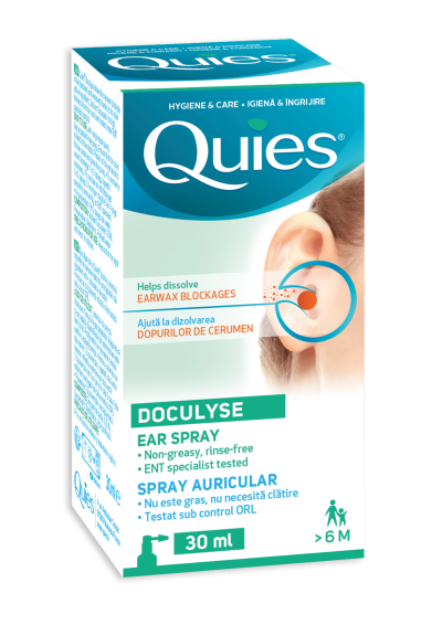QUIES DOCULYSE EARWAX REMOVER SPRAY 30ML