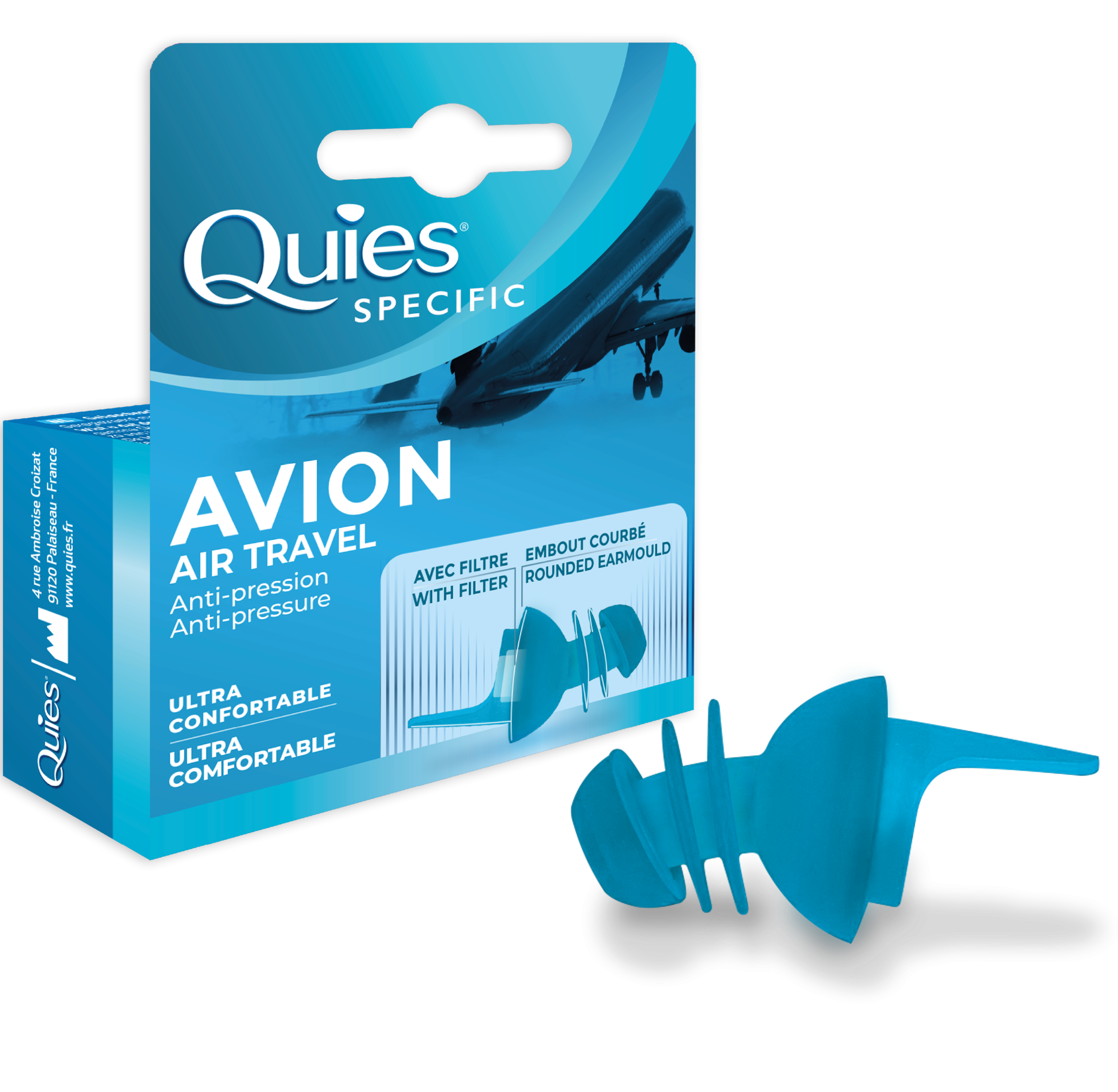 QUIES SPECIFIC AIR TRAVEL BY 1 PAIR