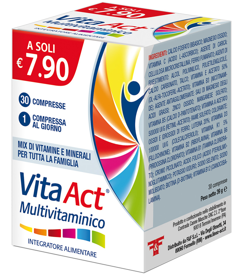 VITA ACT MULTIVITAMINICO BY 30 CAPS