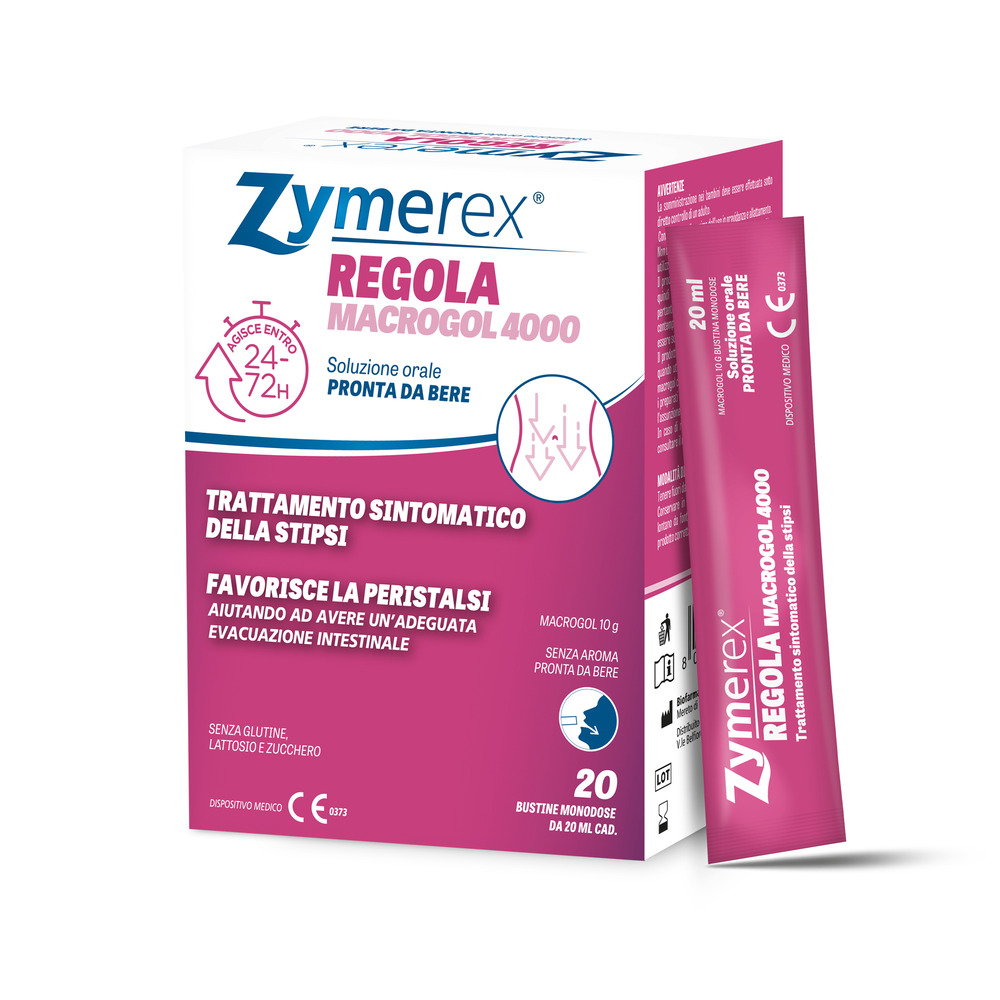 ZYMEREX MACROGOL 4000 BY 20 SACHETS