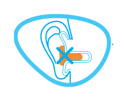 QUIES SILICONE SWIM STANDARD BY 3 PAIRS